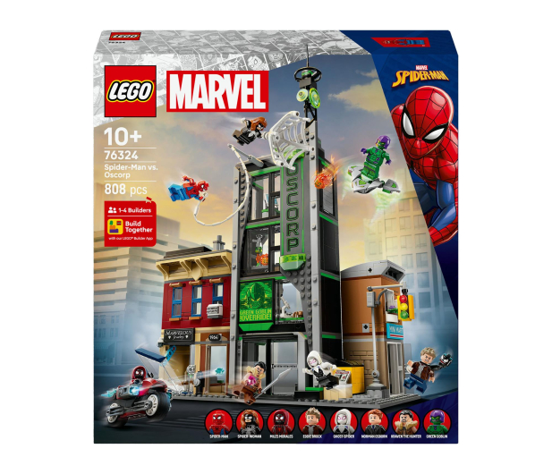 LEGO Super Heroes 76324 Spider-Man i Oscorp - 1331729 - zdjęcie